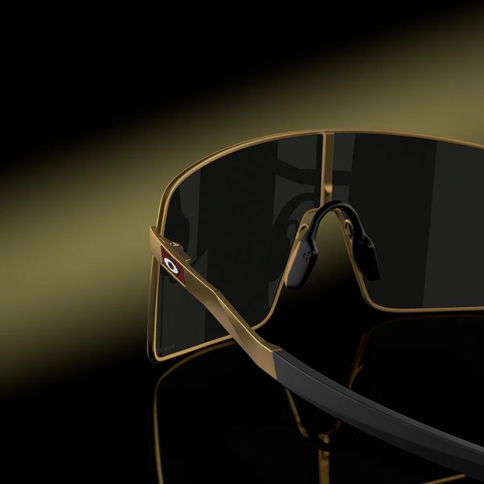 Oakley Sutro Ti matte gold/prizm black sunglasses 8