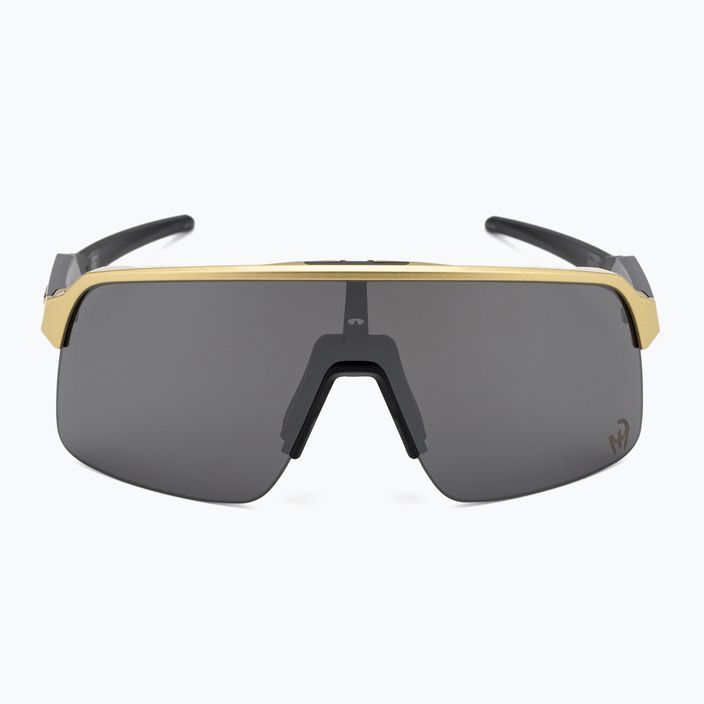Oakley Sutro Lite olympic gold/prizm black sunglasses 3