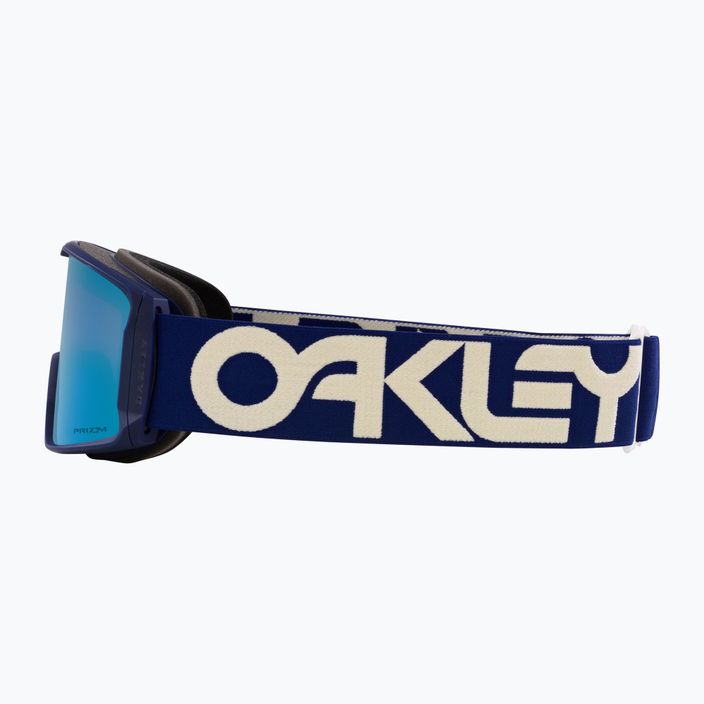 Oakley Line Miner matte b1b navy/prizm sapphire iridium ski goggles 5