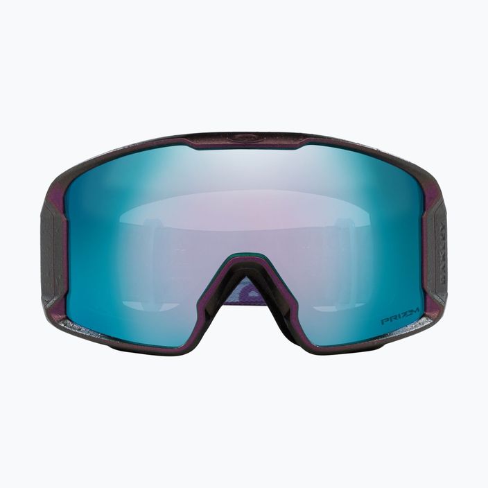 Oakley Line Miner fractel lilac/prism sapphire iridium ski goggles 2
