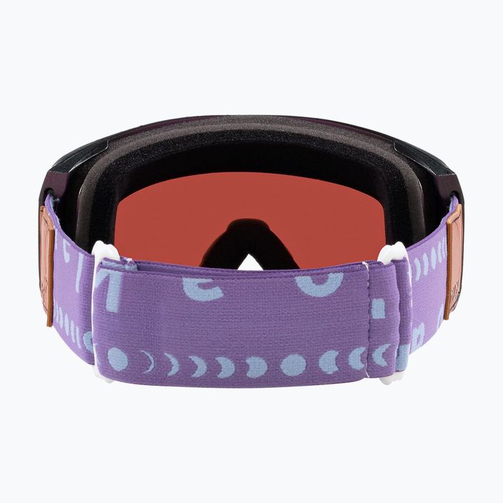 Oakley Line Miner fractel lilac/prism sapphire iridium ski goggles 4