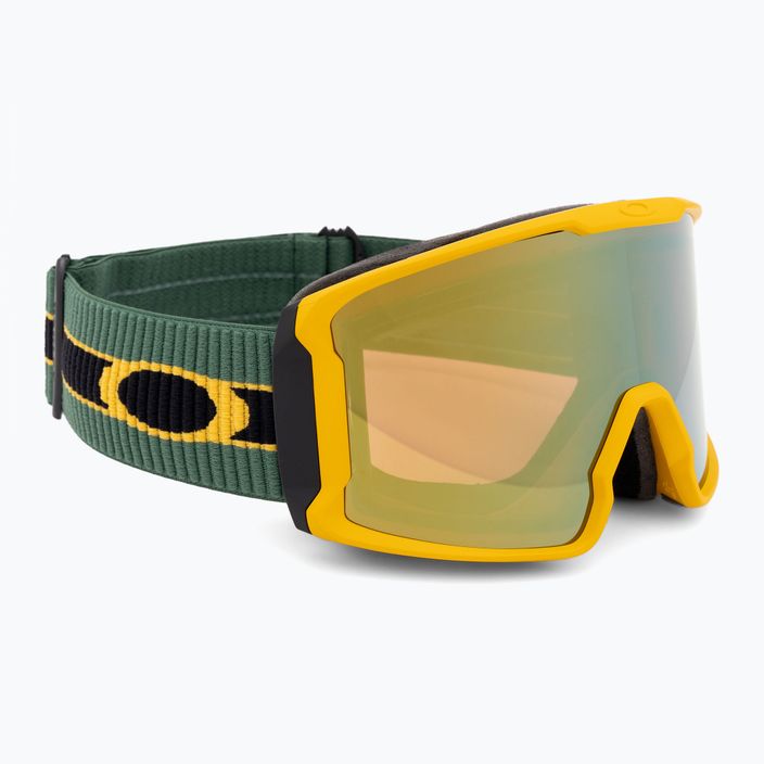 Oakley Line Miner sage kotsenburg signature/prizm sage gold iridium ski goggles