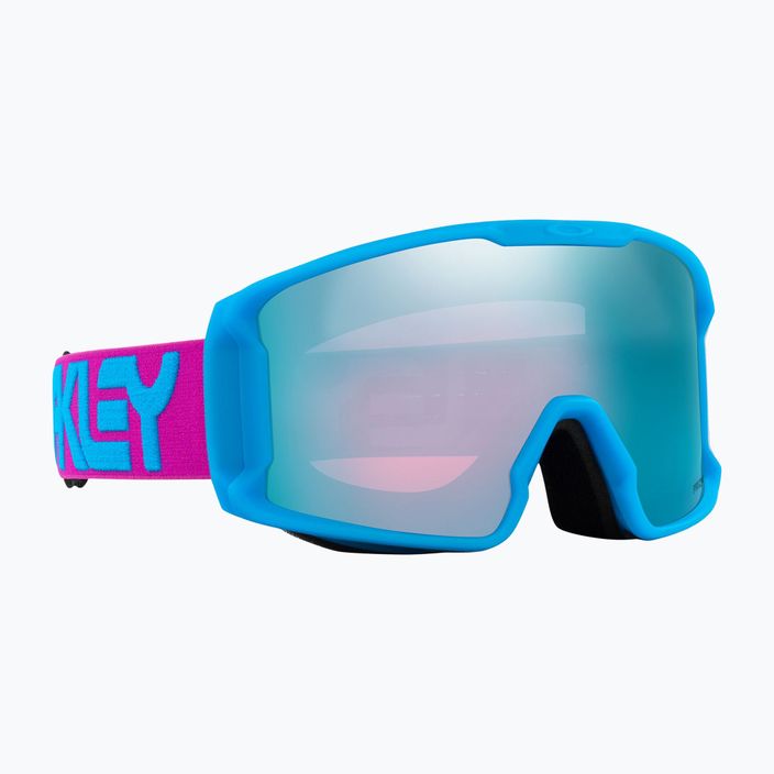 Oakley Line Miner b1b purple/prizm sapphire iridium ski goggles