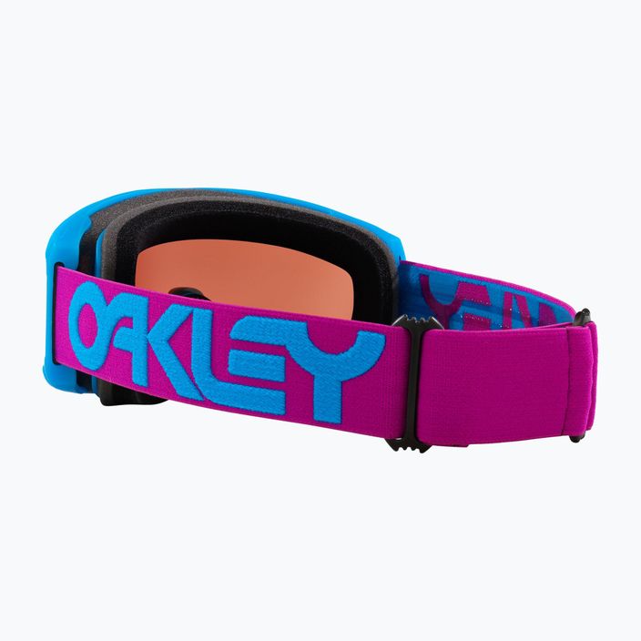 Oakley Line Miner b1b purple/prizm sapphire iridium ski goggles 3