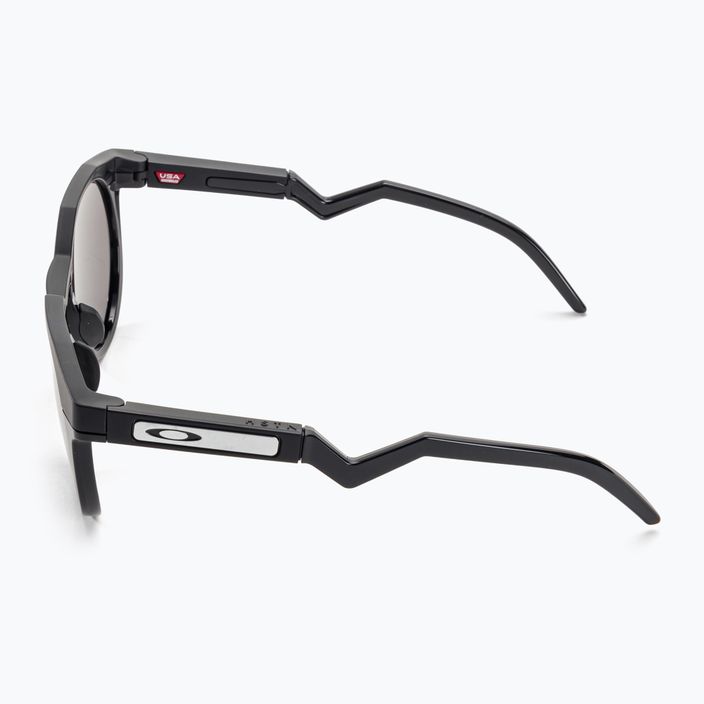 Oakley Hstn matte black/prizm black sunglasses 4