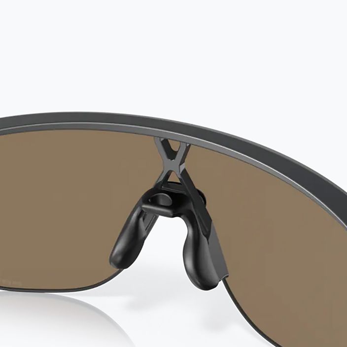 Oakley Corridor matte carbon/iridium sunglasses 12