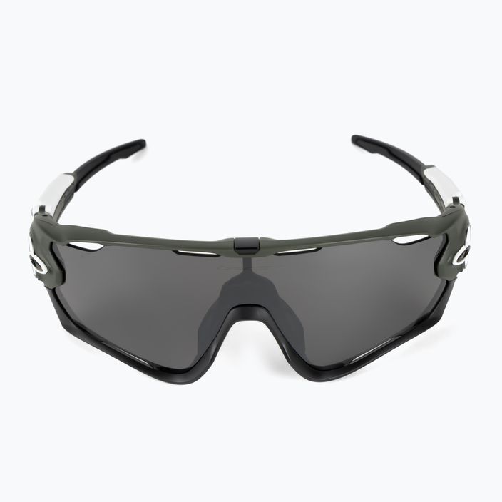 Oakley Jawbreaker matte olive/prizm black cycling glasses 0OO9290 3