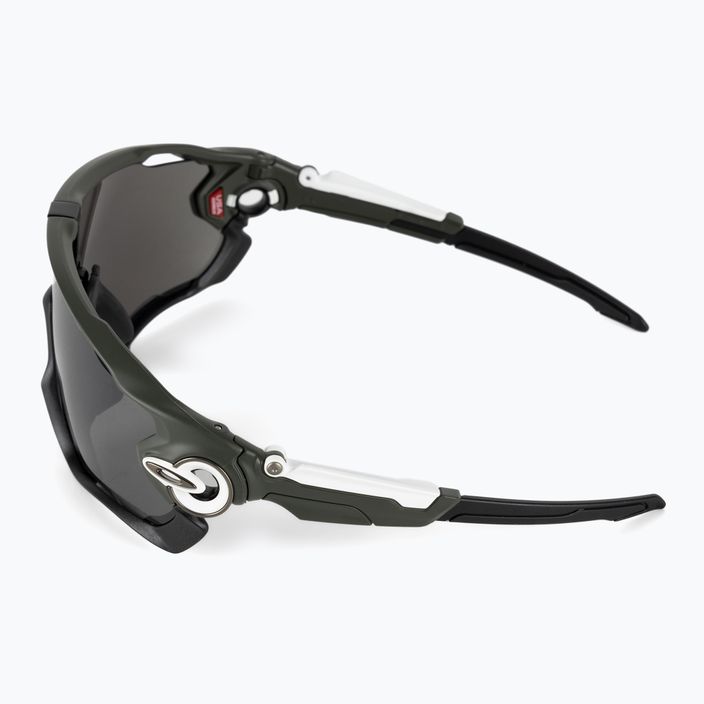 Oakley Jawbreaker matte olive/prizm black cycling glasses 0OO9290 4