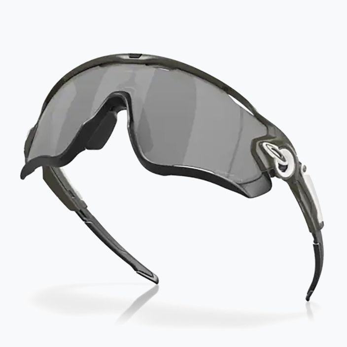 Oakley Jawbreaker matte olive/prizm black cycling glasses 0OO9290 7