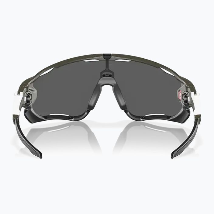 Oakley Jawbreaker matte olive/prizm black cycling glasses 0OO9290 8
