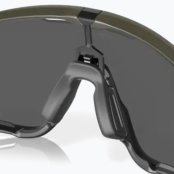 Oakley Jawbreaker matte olive/prizm black cycling glasses 0OO9290 11