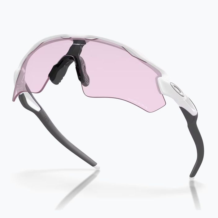 Oakley Radar EV Path matte white/prizm low light sunglasses 4