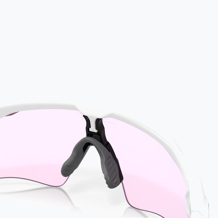 Oakley Radar EV Path matte white/prizm low light sunglasses 7