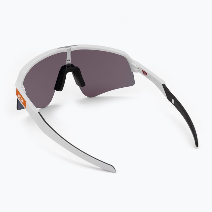 Oakley Sutro Lite Sweep matte white/prizm road sunglasses 2