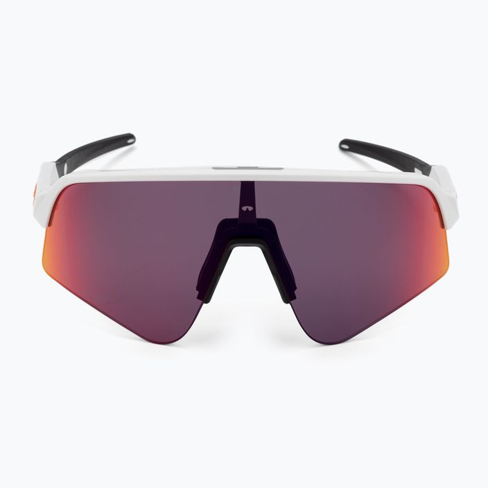 Oakley Sutro Lite Sweep matte white/prizm road sunglasses 3