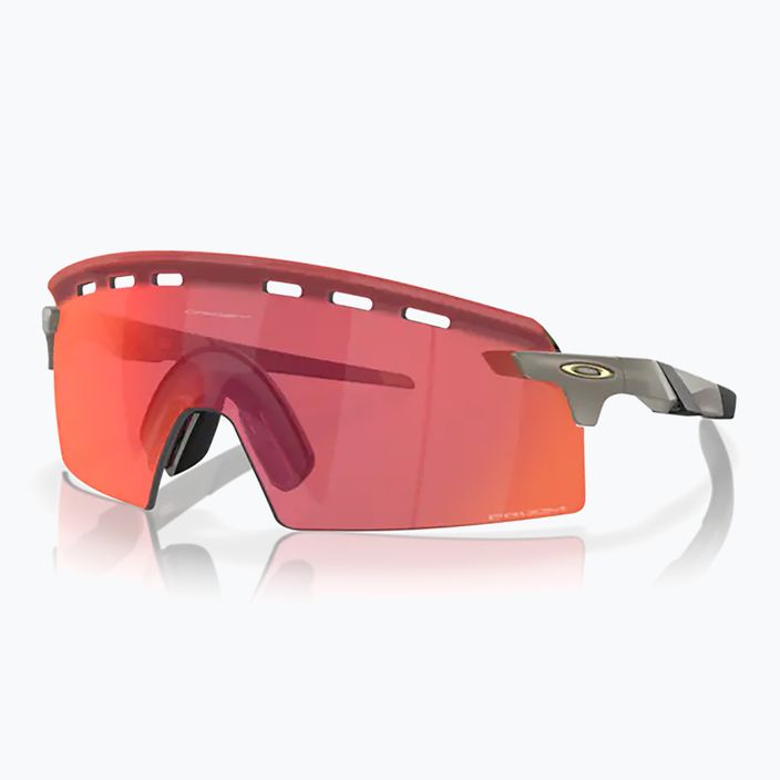 Oakley Encoder Strike Vented matte onyx/prizm trail torch cycling glasses 0OO9235 5