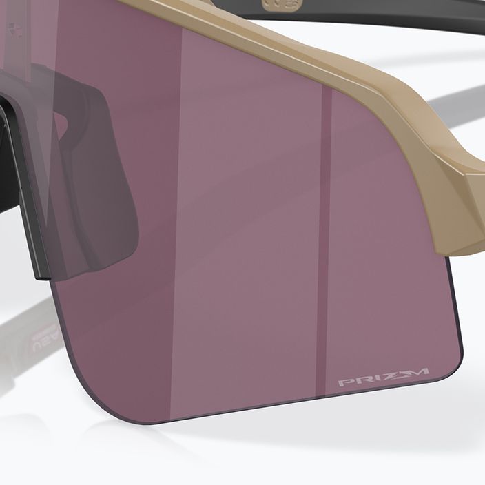 Oakley Sutro Lite Sweep matte terrain tan/prizm road black sunglasses 9