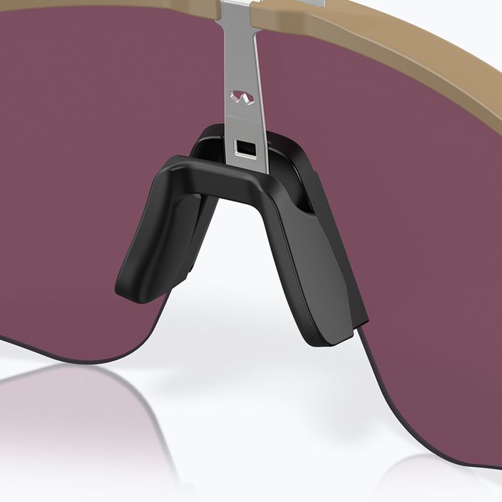 Oakley Sutro Lite Sweep matte terrain tan/prizm road black sunglasses 10