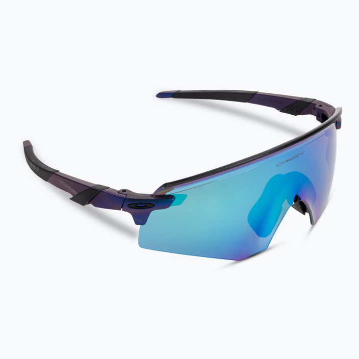 Oakley Encoder matte cyan/blue colorshift/prizm sapphire sunglasses