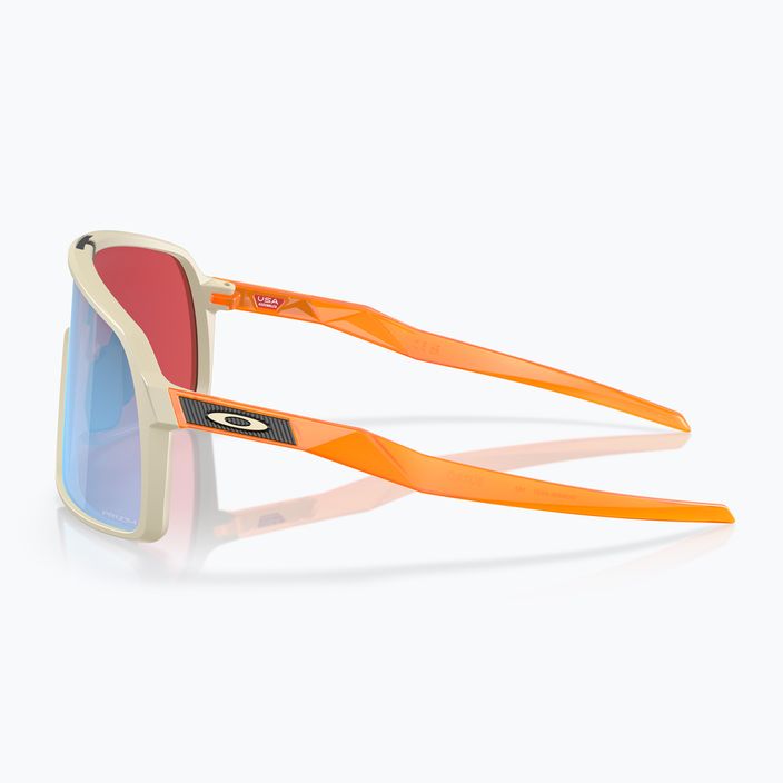 Oakley Sutro matte sand/prizm snow sapphire sunglasses 8
