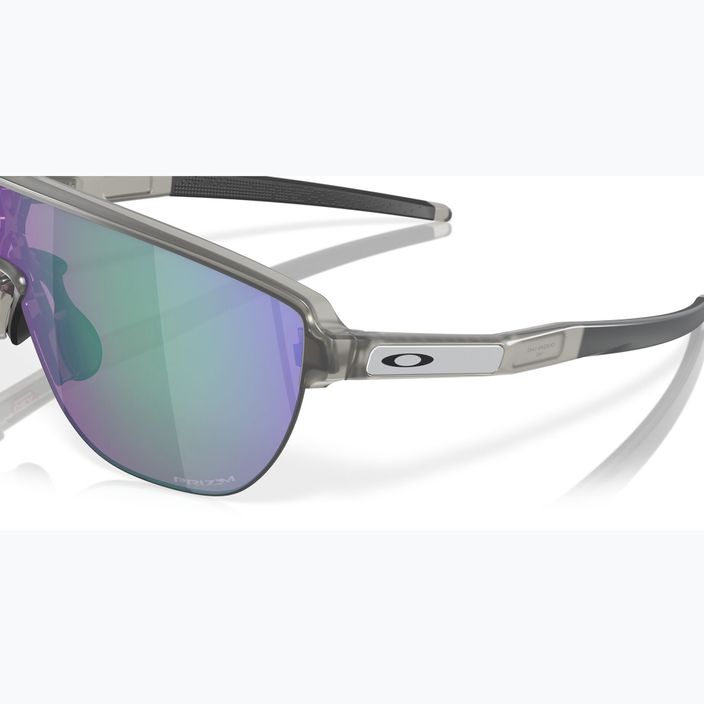 Oakley Corridor matte grey ink/prizm jade sunglasses 6