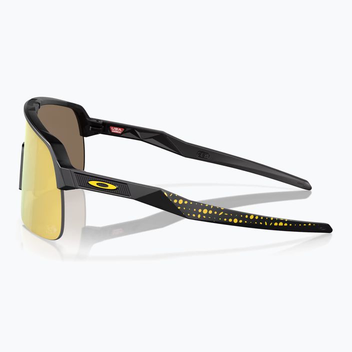 Oakley Sutro Lite matte black ink/prizm 24k sunglasses 3
