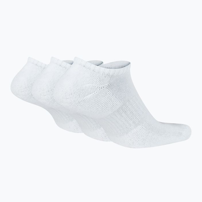 Nike Everyday Cushioned Training Socks 3 pairs white/black 2