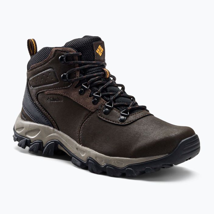 Columbia Newton Ridge Plus II Wp brown men's trekking boots 1594731