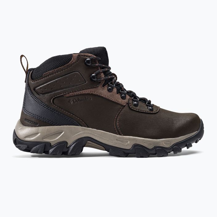 Columbia Newton Ridge Plus II Wp brown men's trekking boots 1594731 2