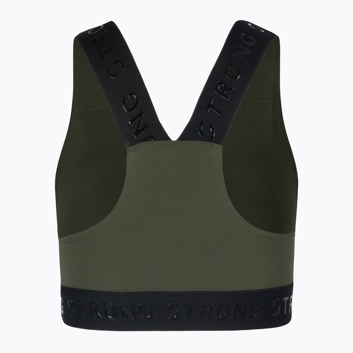 STRONG ID Essential Sports green fitness bra Z1T02695 5