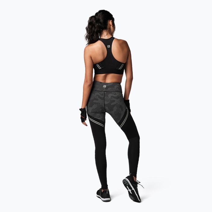 Women's leggings STRONG ID Performance black-grey Z1B01337 4