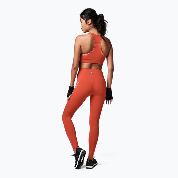 Women's training leggings STRONG ID orange Z1B01261 3