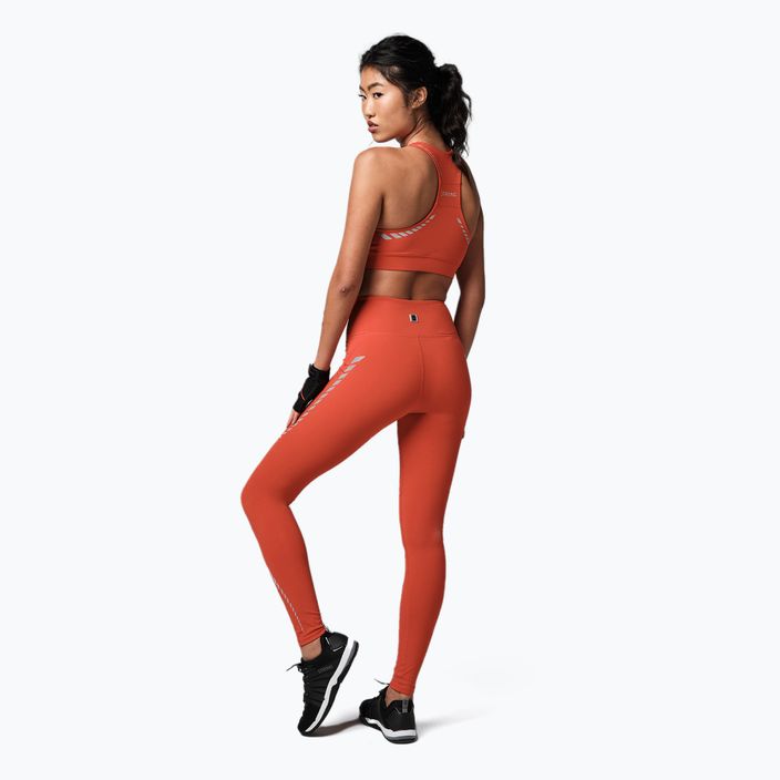 Women's training leggings STRONG ID orange Z1B01261 4