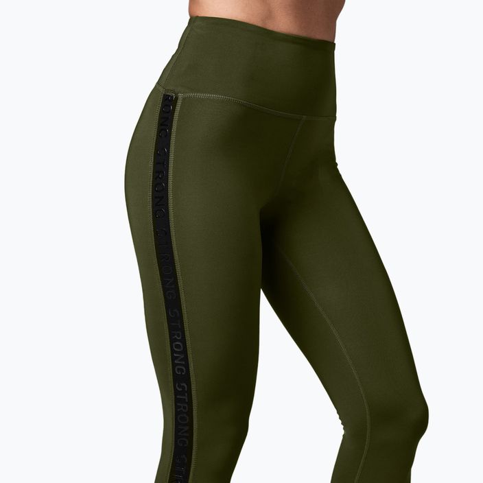 Women's training leggings STRONG ID Essential green Z1B01340 4