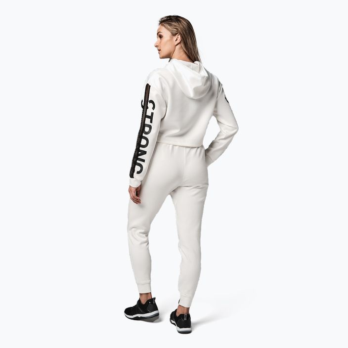 Women's STRONG ID Branded Crop sweatshirt white Z1T02502 3