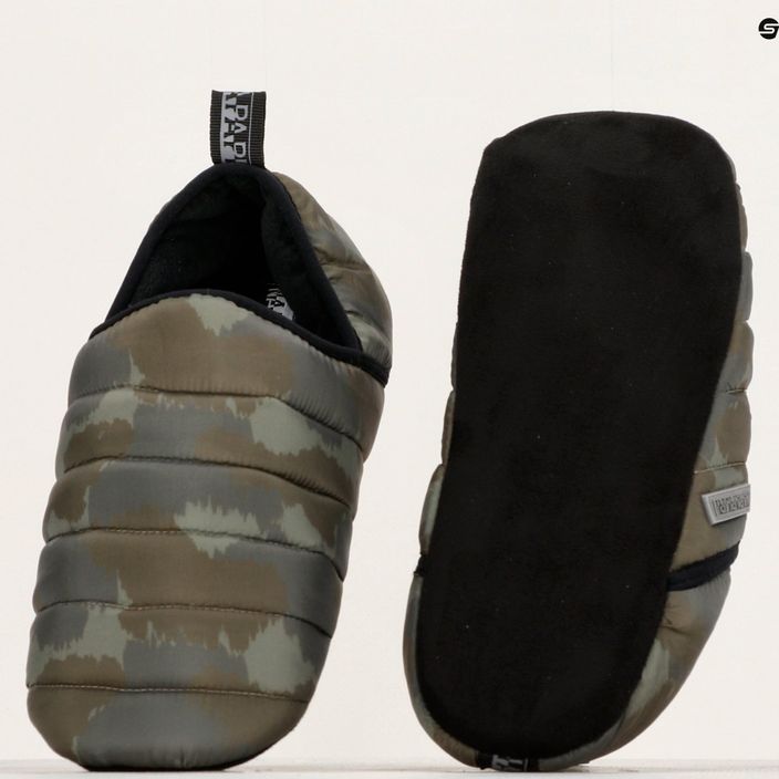Napapijri men's slippers NP0A4H93 camouflage 12