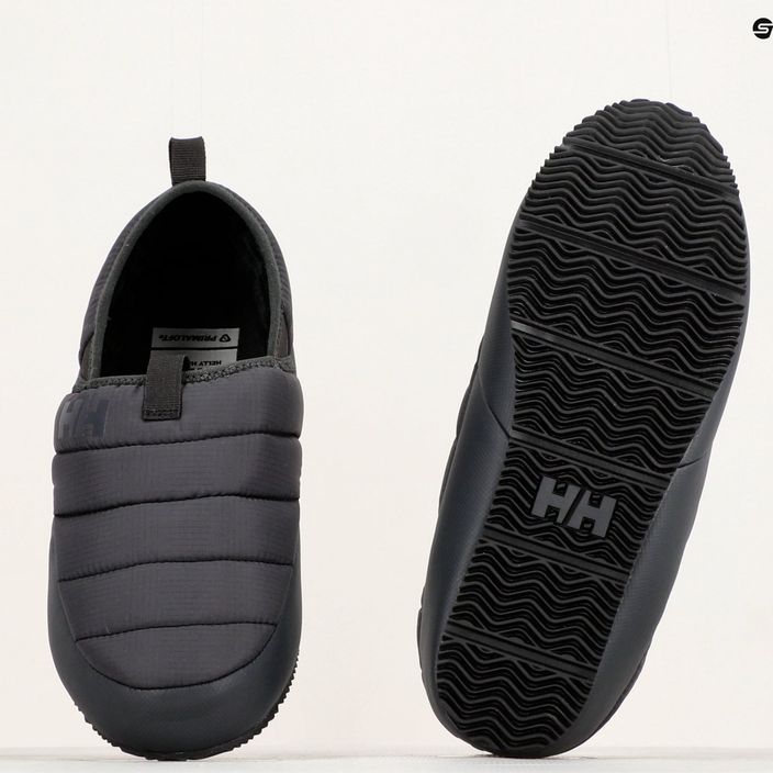 Men's Helly Hansen Cabin Loafer slippers black 15