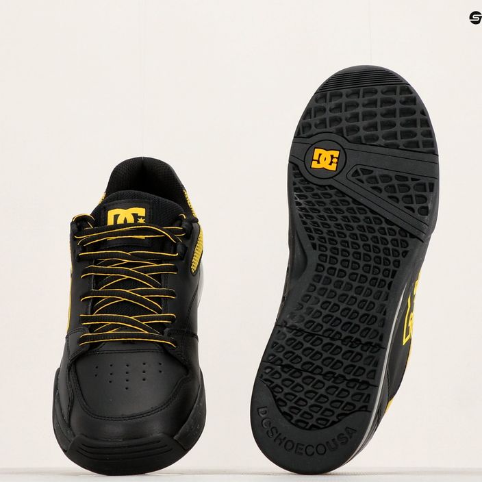 DC Versatile Le black/yellow men's shoes 16