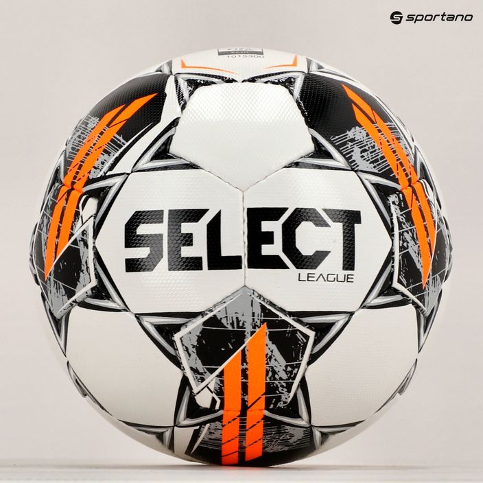 SELECT League football v24 white/black size 5 6