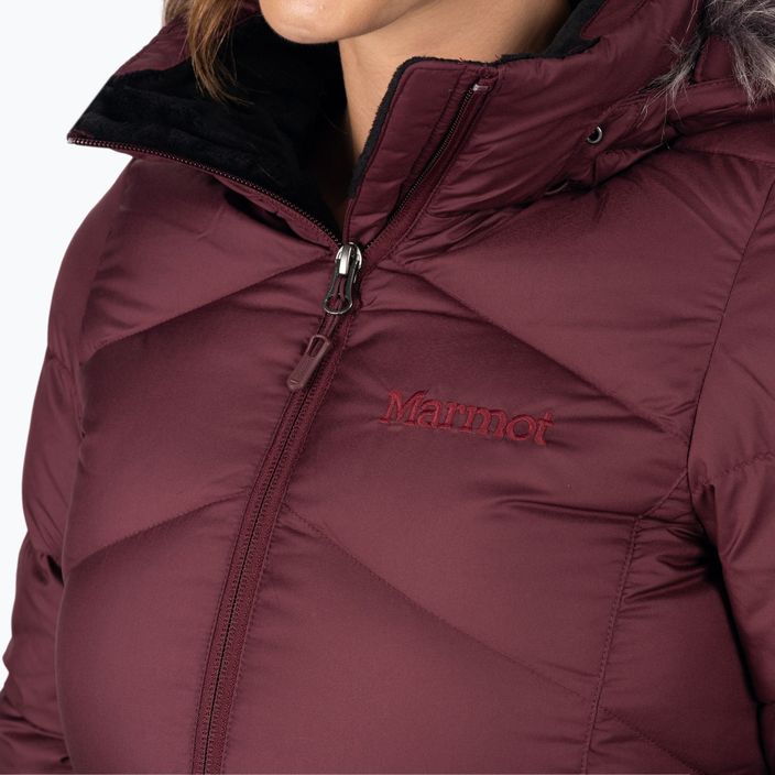 Marmot women's down jacket Montreaux Coat maroon 78090 6