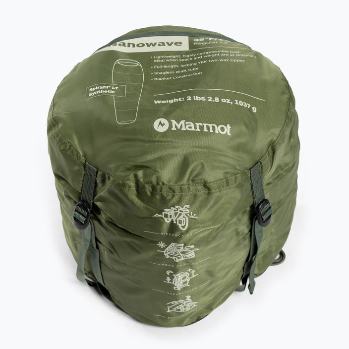 Marmot NanoWave 35 sleeping bag green 388404764 8