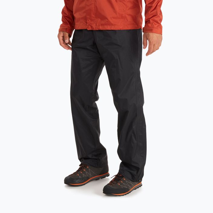 Marmot PreCip Eco Full Zip men's rain trousers black 41530