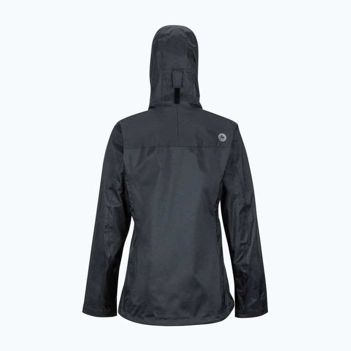 Marmot Precip Eco women's rain jacket black 46700 4