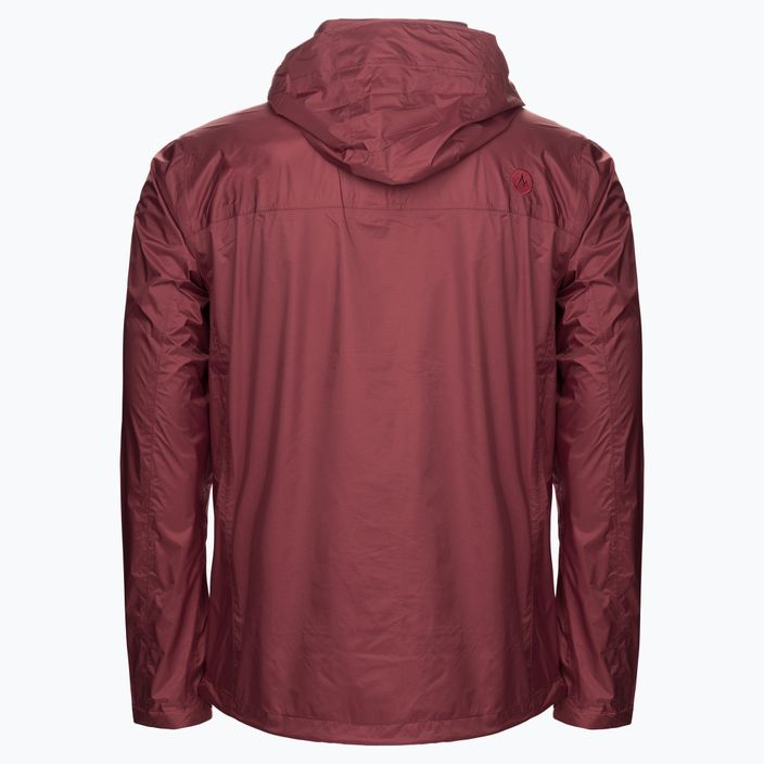 Marmot PreCip Eco men's rain jacket red 41500 2
