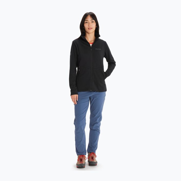 Marmot Leconte Fleece women's sweatshirt black 12810001 3