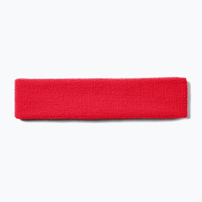 Men's Under Armour Performance Headband 600 red and white 1276990 2