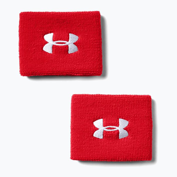 Under Armour Ua Performance Wristbands 3" 2 pcs red 1276991-600 3