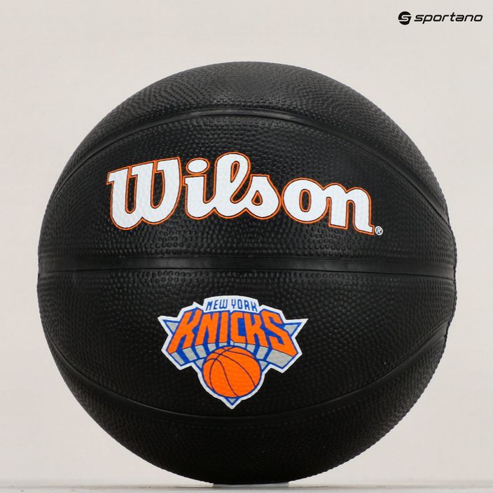 Wilson NBA Team Tribute Mini New York Knicks basketball WZ4017610XB3 size 3 9