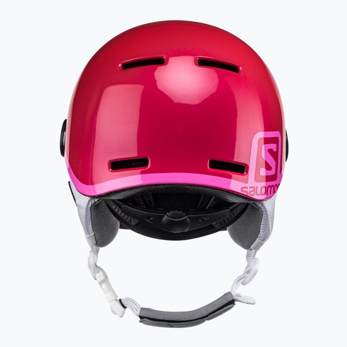 Salomon Grom Visor S2 children's ski helmet pink L39916200 3