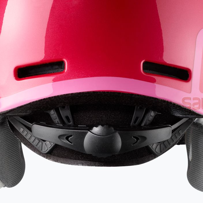 Salomon Grom Visor S2 children's ski helmet pink L39916200 12